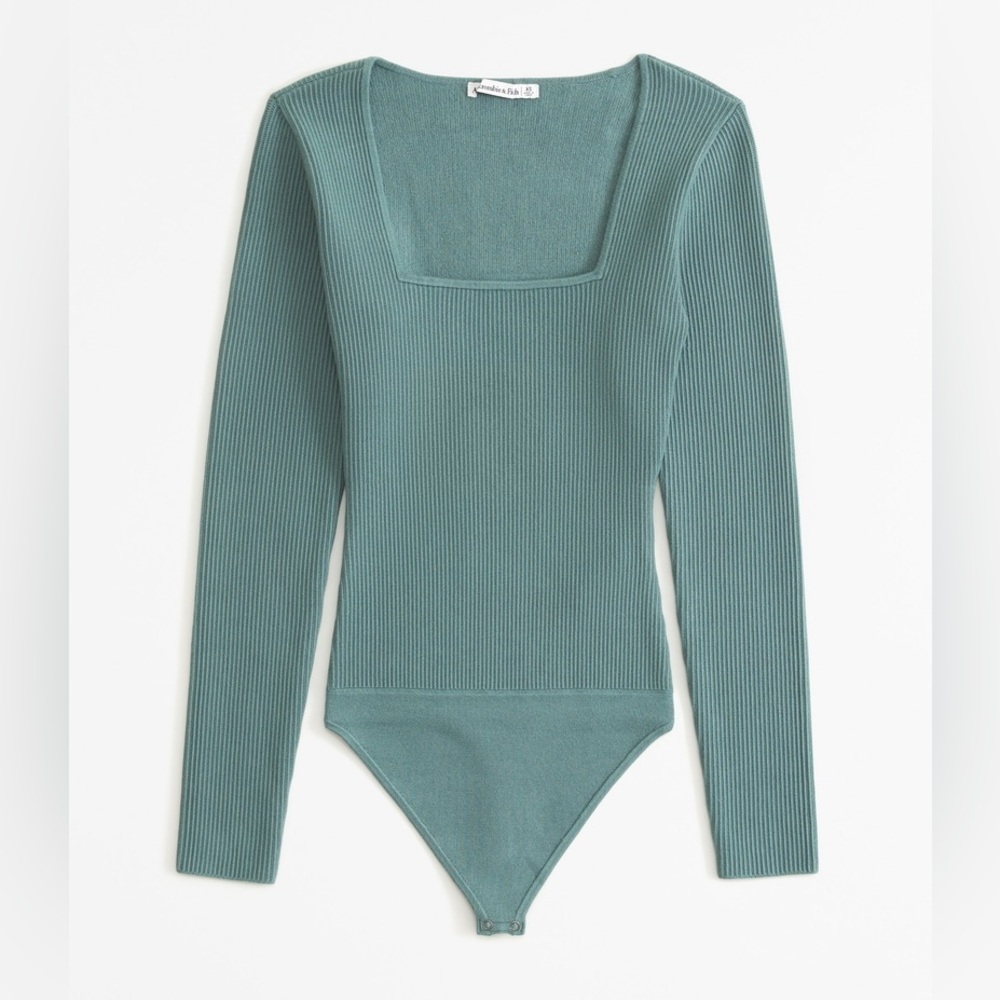 Long Sleeve Squareneck Bodysuit